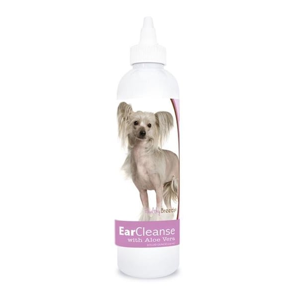 Pamperedpets 8 oz Chinese Crested Ear Cleanse with Aloe Vera Sweet Pea & Vanilla PA722278 - main